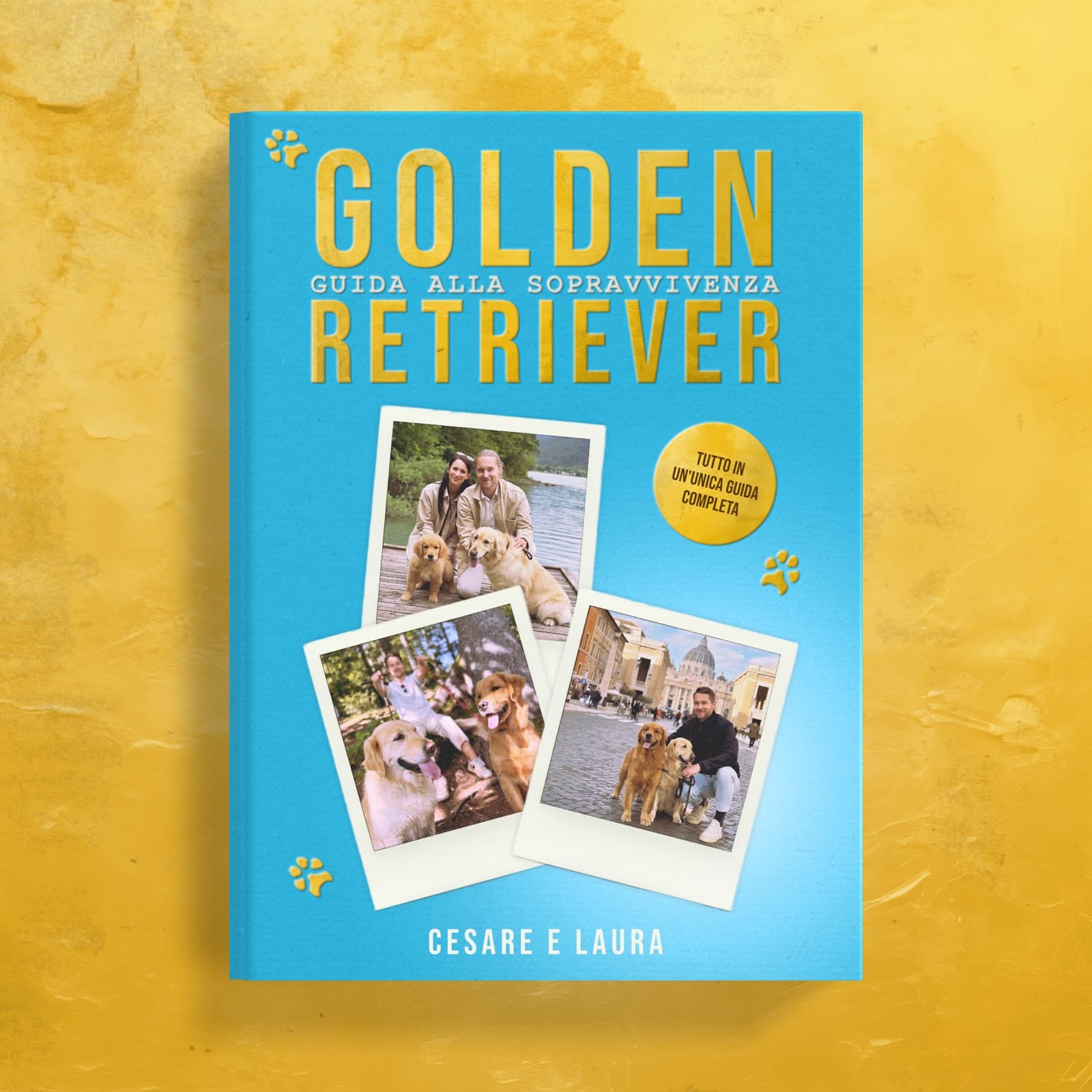 The book Golden Retriever: Guida alla sopravvivenza, paperback edition